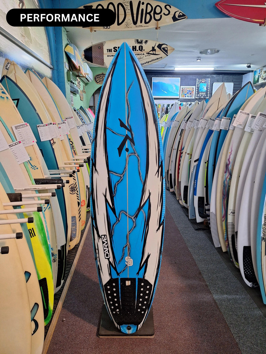 RUSTY PU SD 6'0 X 19.25" X 2.5" = 31.4L