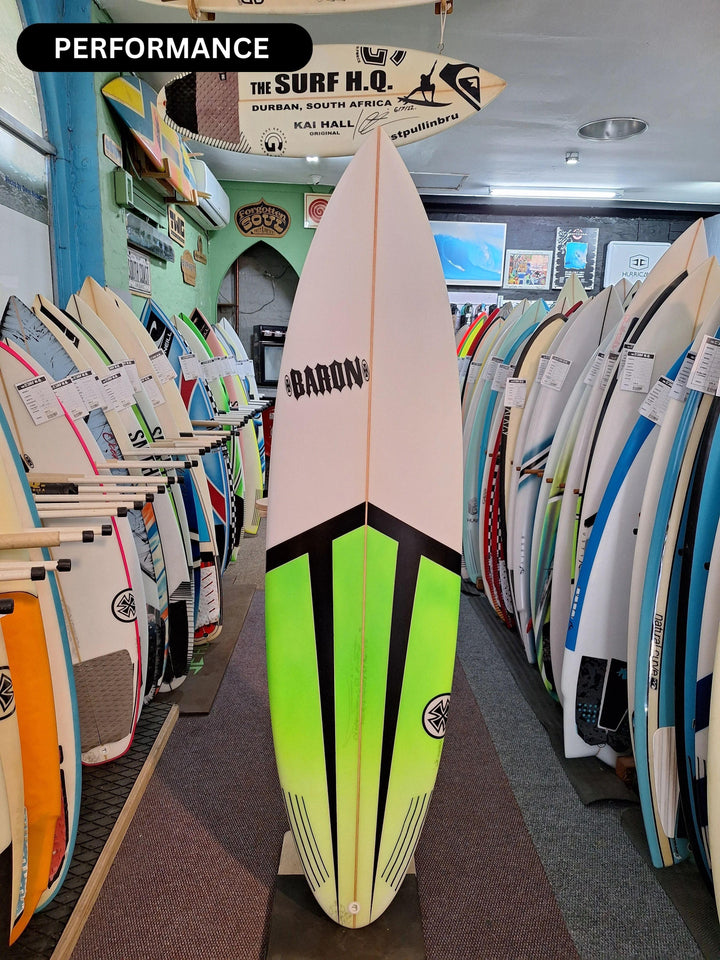 BARON PU LIP HUNTER 6'2 X 19 1/8" X 2 1/2' = 31.3L