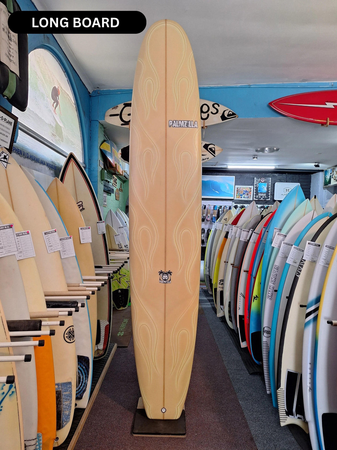 PALMZILLA PU FLAMING CAPPUCINO 9'11 X 23" X 3 1/4" = 85L