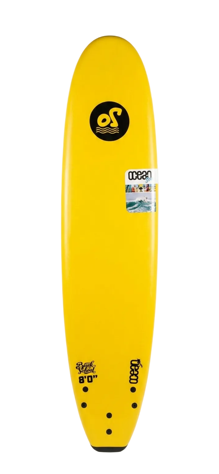 8'0" Back To School Soft Top Surfboard