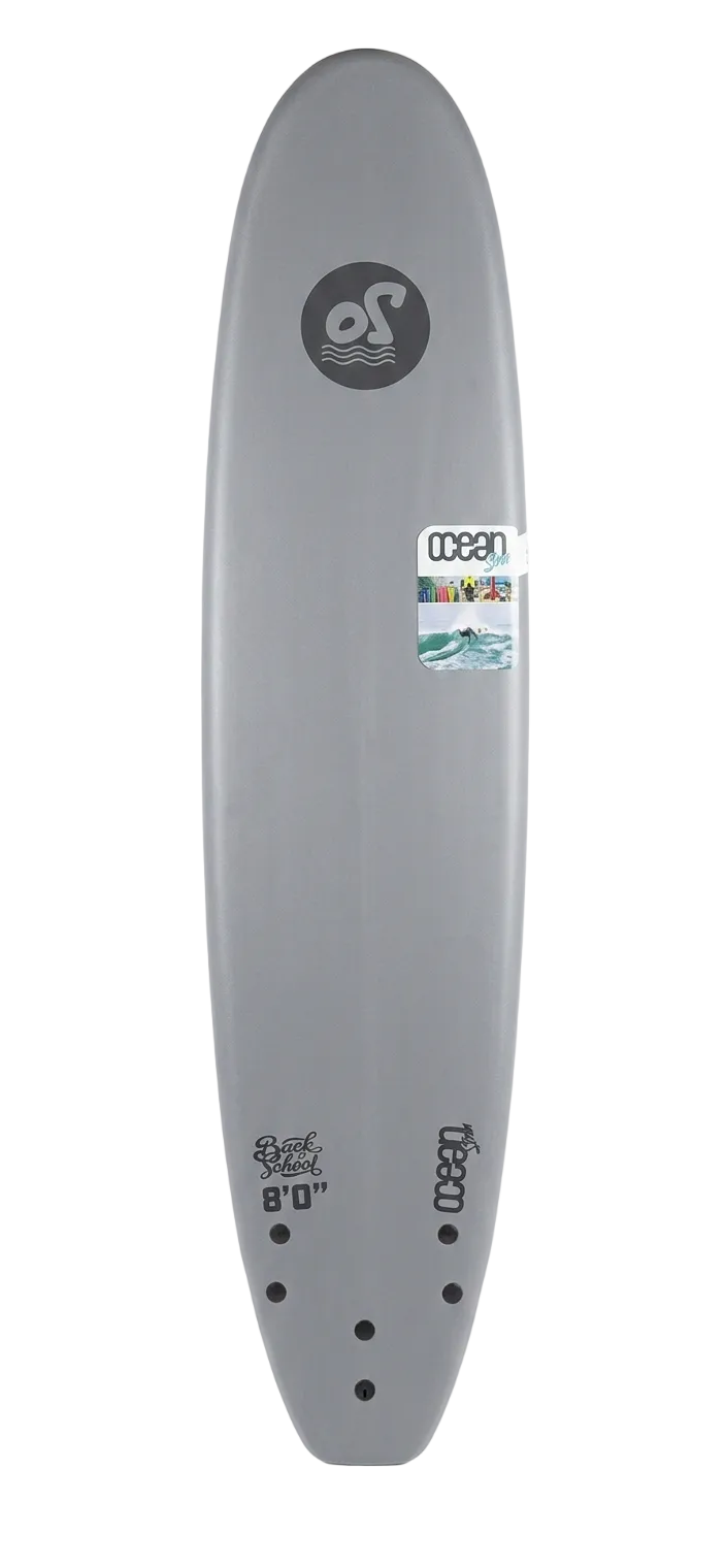 8'0" Back To School Soft Top Surfboard