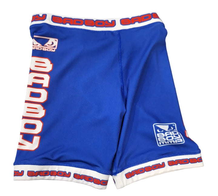 Bad Boy Fight tights-Blue & White
