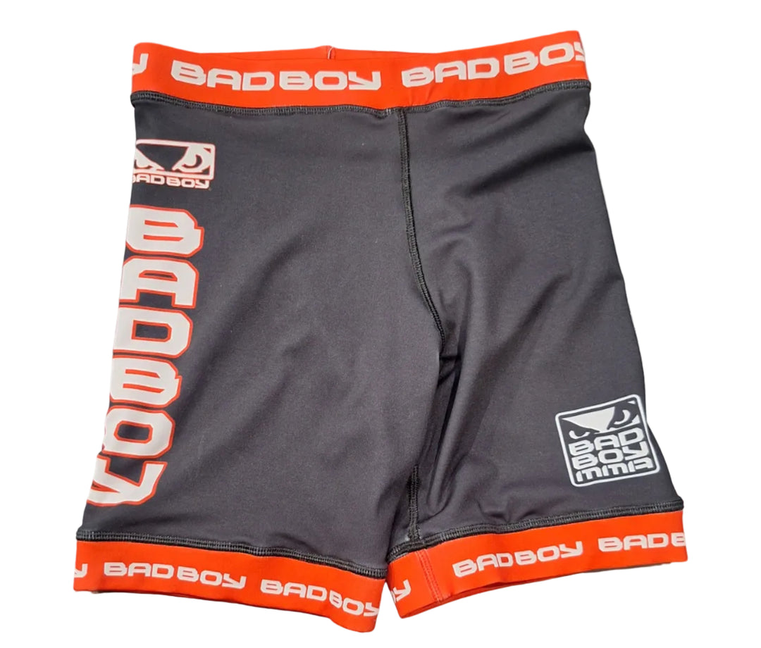 Bad Boy Fight tights-Black & Red