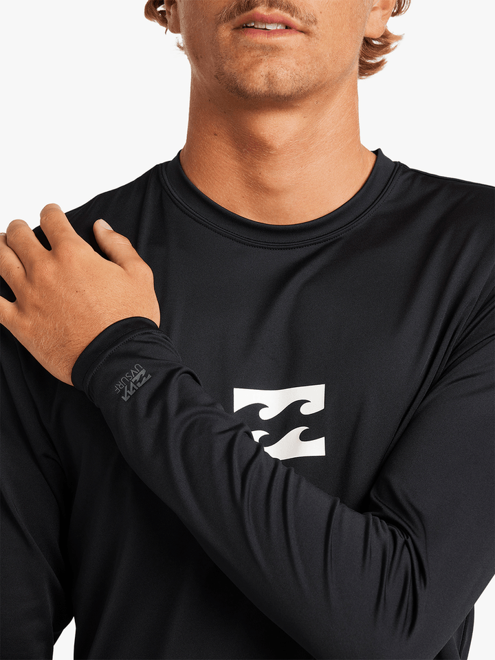 All Day Wave Lf Ls - Black (Blk)