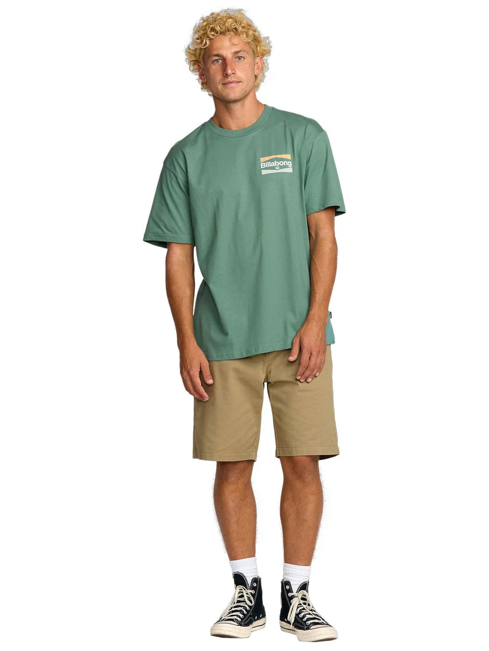 WALLED REGULAR SS - Sage Green