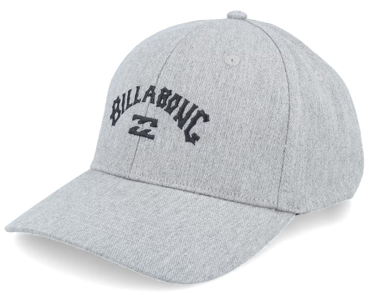 ARCH SNAPBACK CAP - Heather Grey