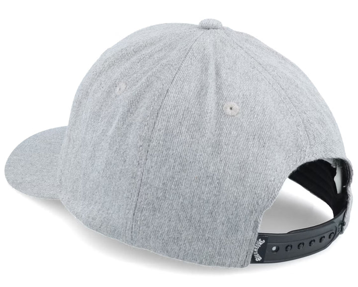 ARCH SNAPBACK CAP - Heather Grey
