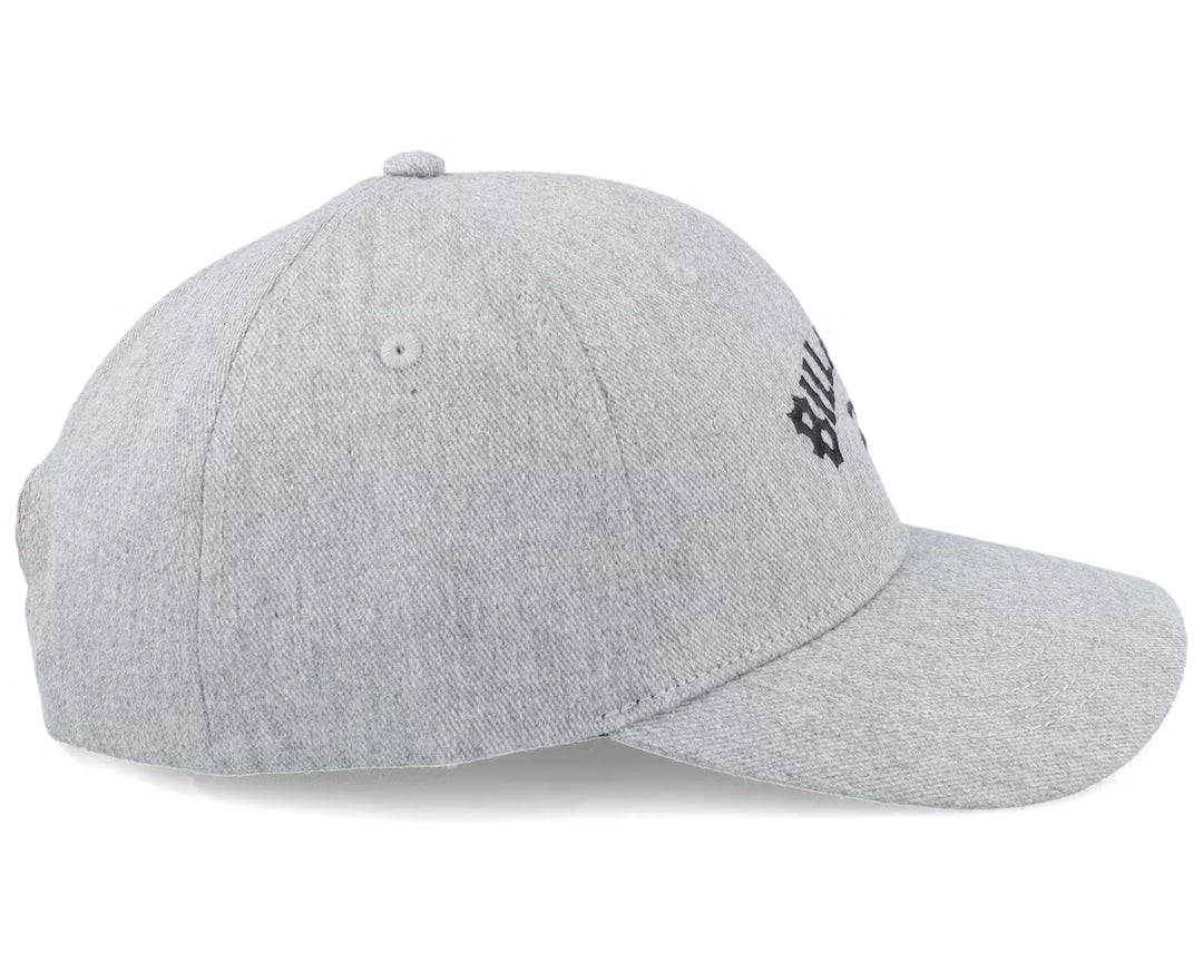 ARCH SNAPBACK CAP - Heather Grey