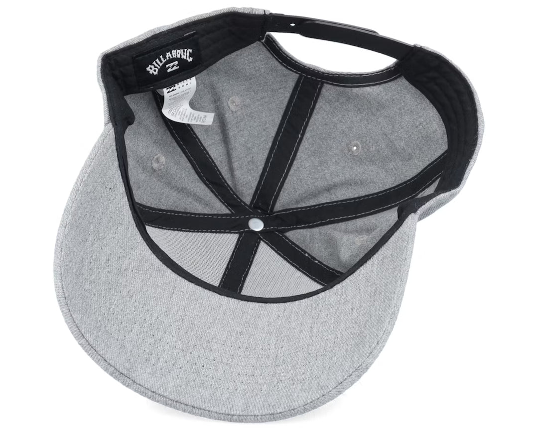ARCH SNAPBACK CAP - Heather Grey