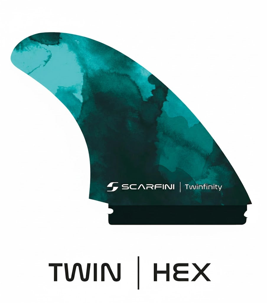 Scarfini Twin + Stabilizer fin set
