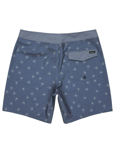 SURFSILK STRAIGHT LEG 18 - China Blue Mini Dusty Floral