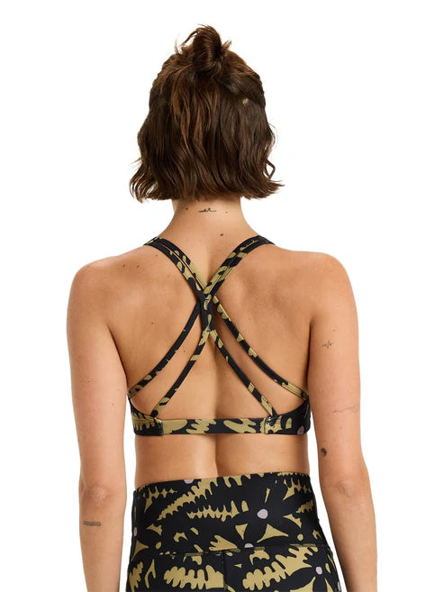 HEART INTO IT BRA PT - Anthracite Big Flowers