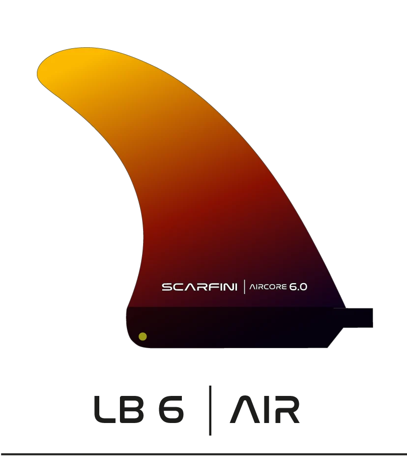 Scarfini AirCore 6 Inch Longboard Fin