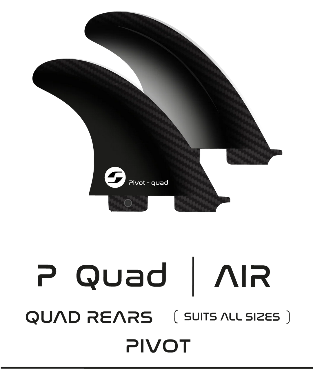 Rear Quads Pivot Air 2Fin Small 2Tab