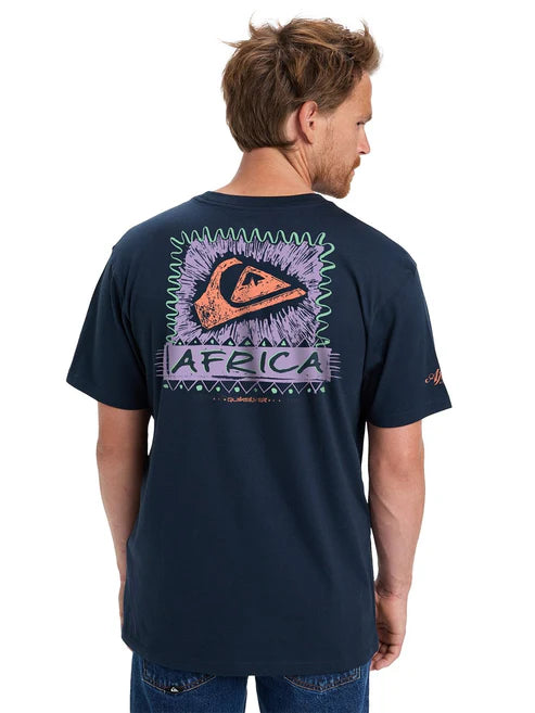 AFRICA SCRIBE SS - Dark Navy