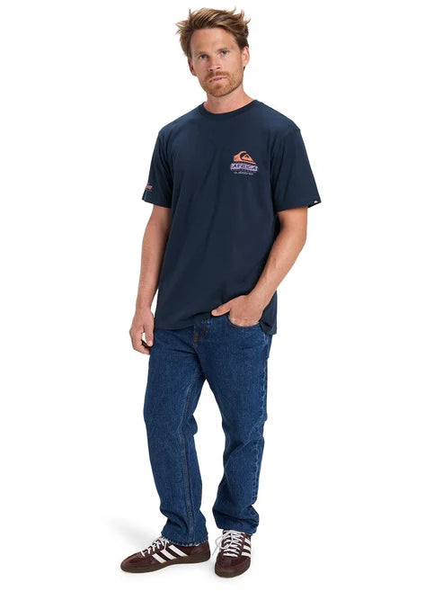 AFRICA SCRIBE SS - Dark Navy