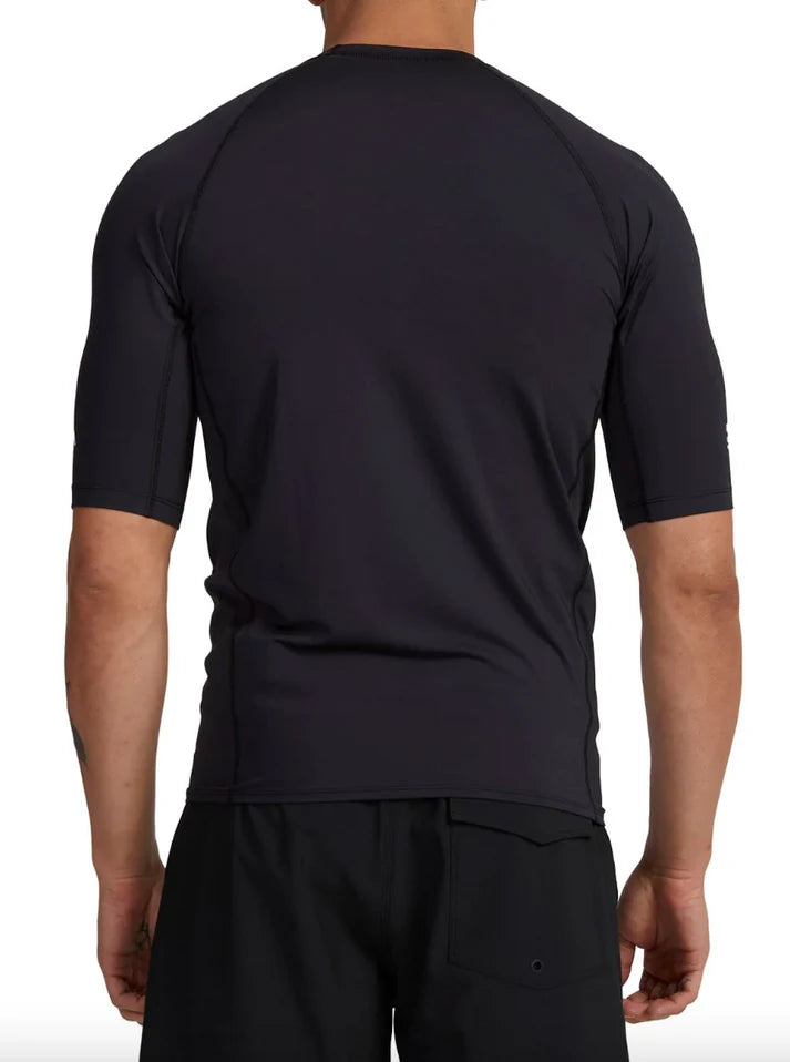RVCA SS RASHGUARD - Black