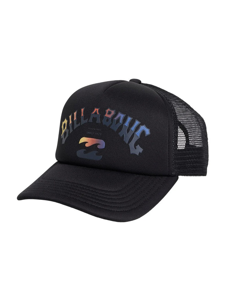 BOYS ARCH FADE TRUCKER - Black