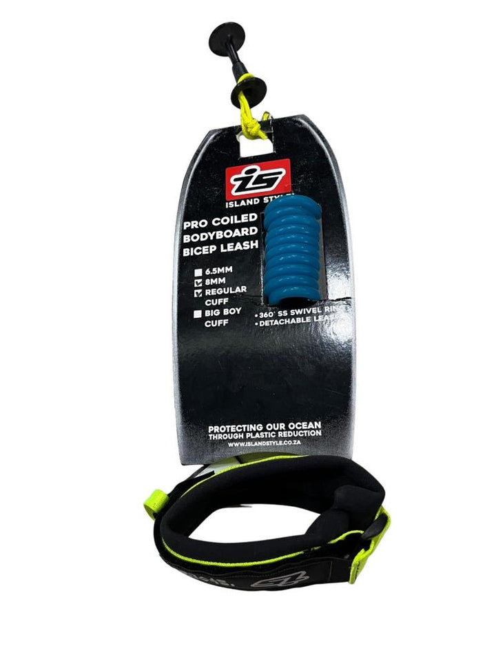 8.0Mm Medium Coil Bicep Leash