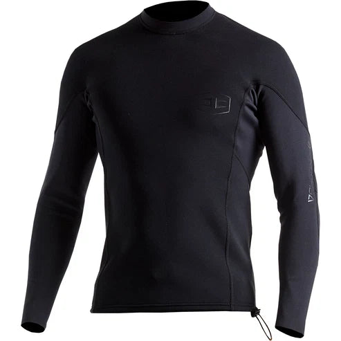 HURRICANE MAMBA WETSUIT TOP BLACK