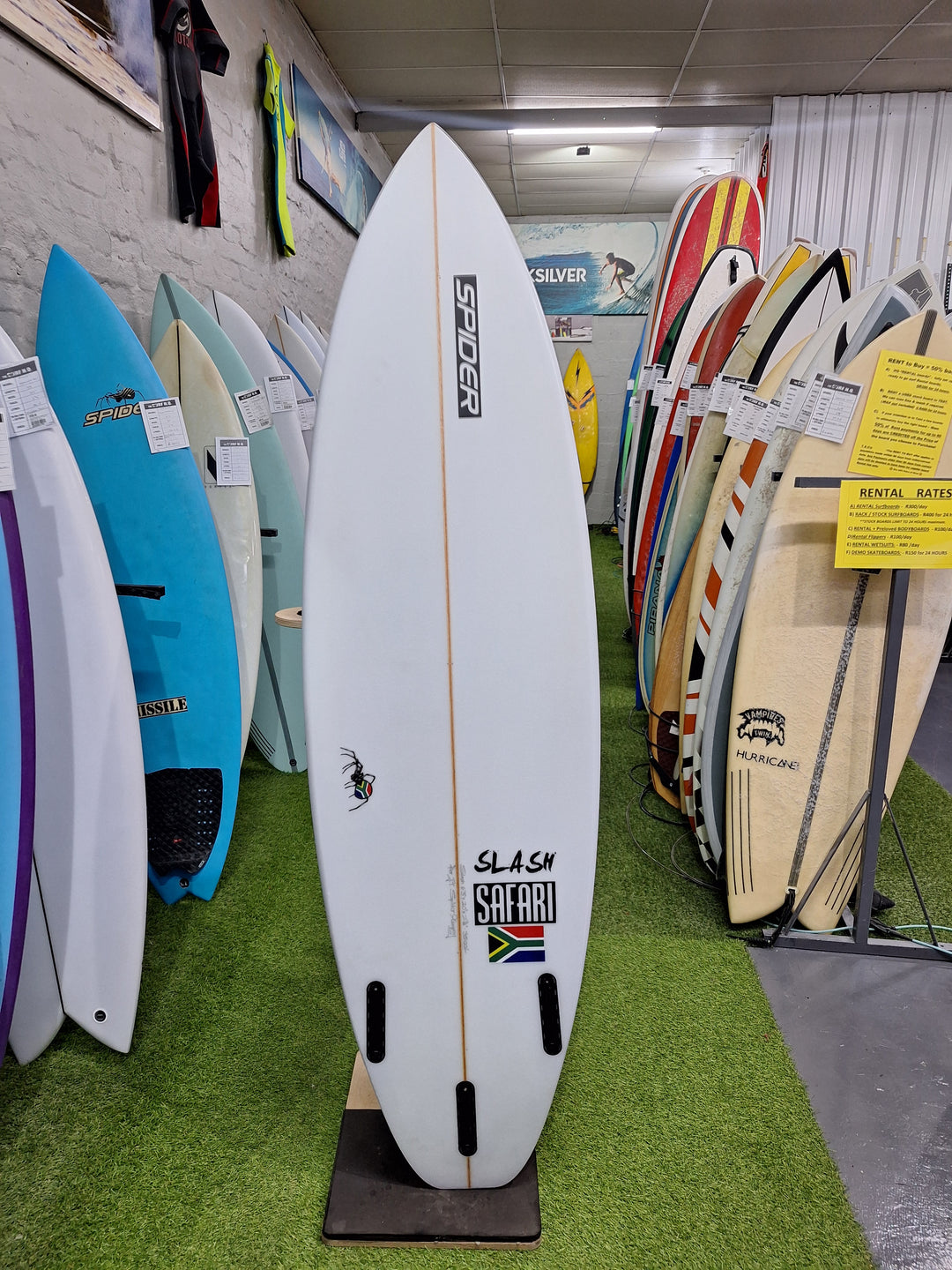 SPIDER PU SLASH 6'3 X 20" X 2 3/4" =35L