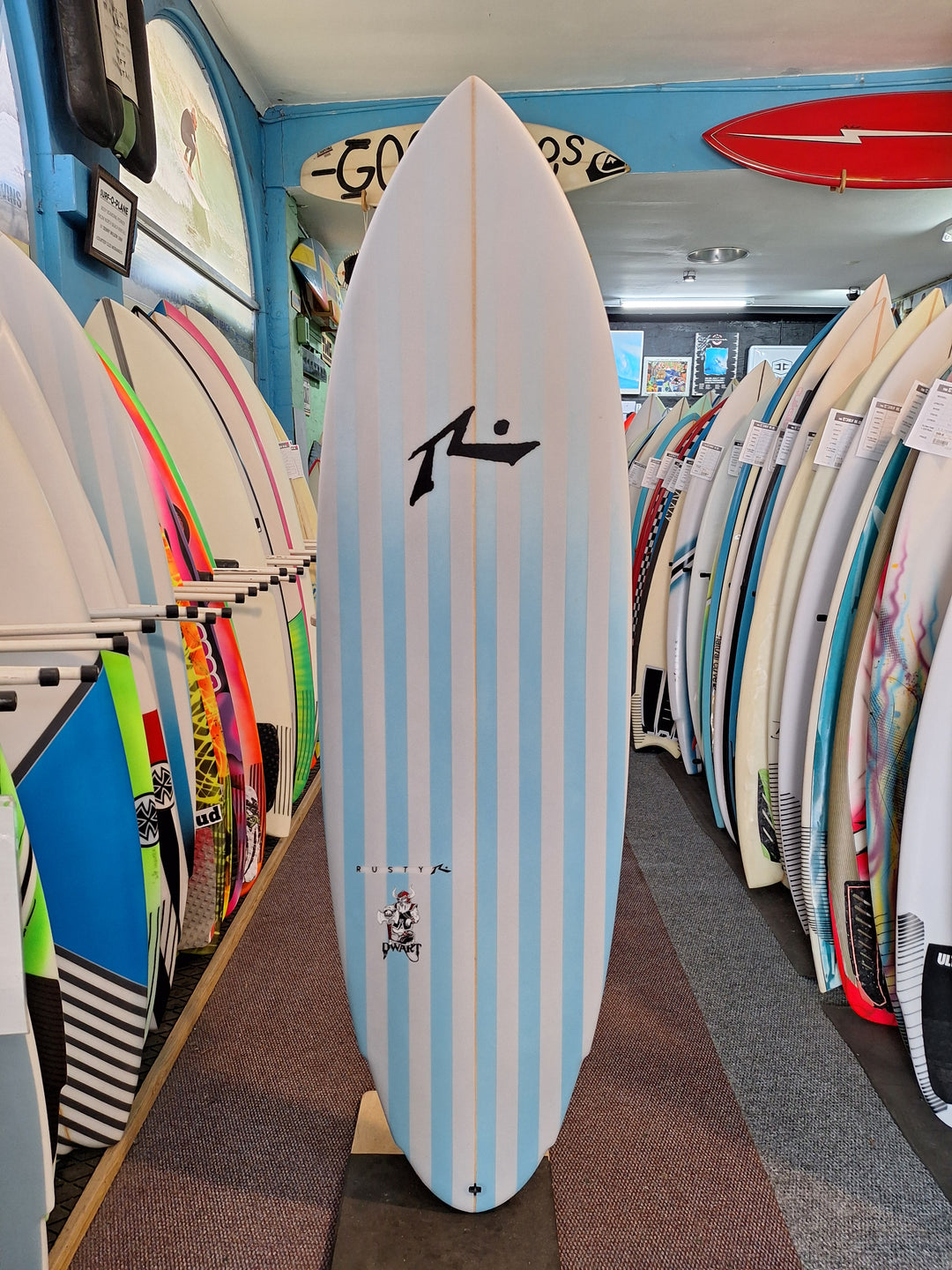 RUSTY PU DWART 6'0 X 21" X 2.56" = 36.6L