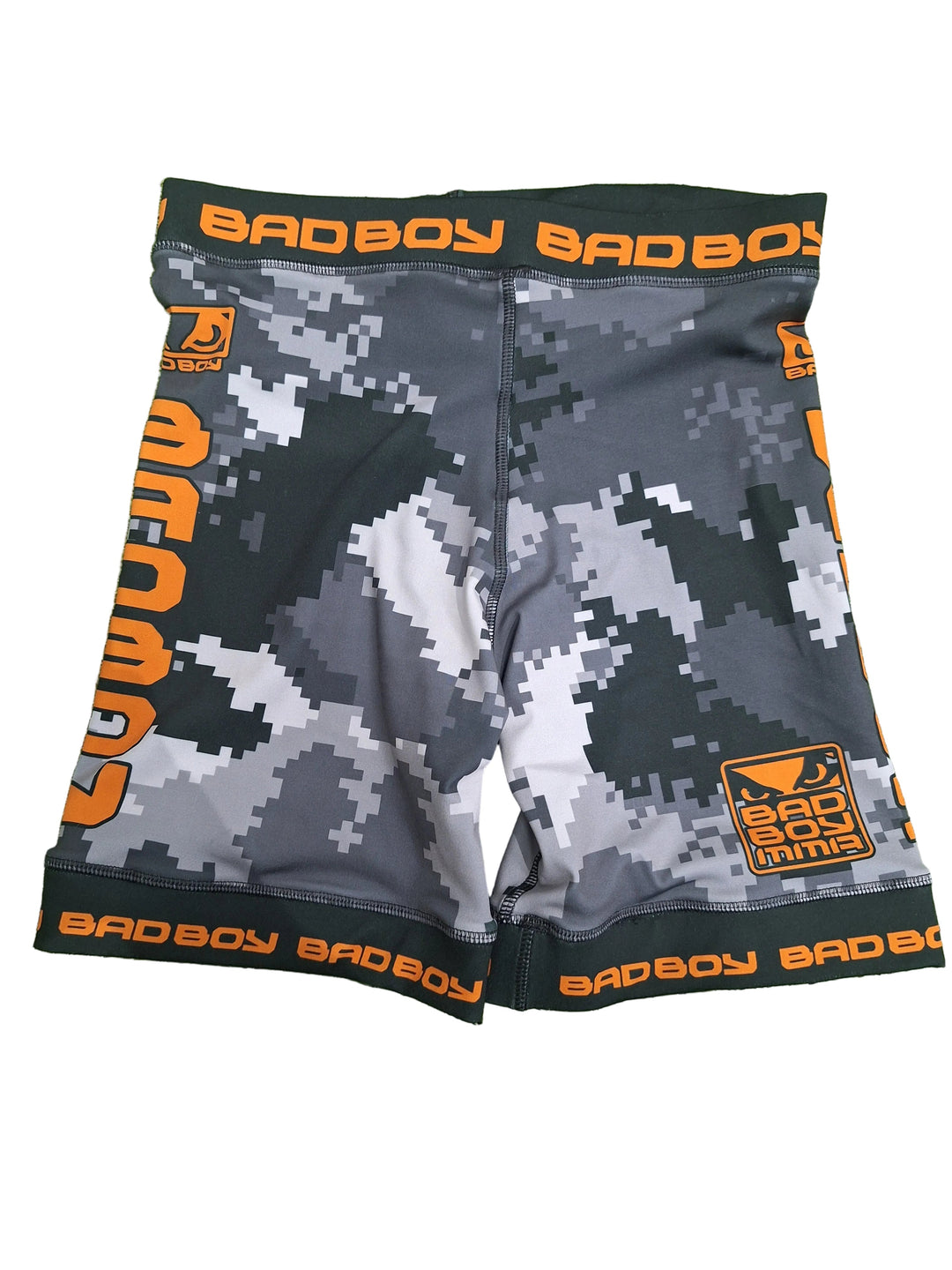 Bad Boy Fight Tights- Camo & Orange