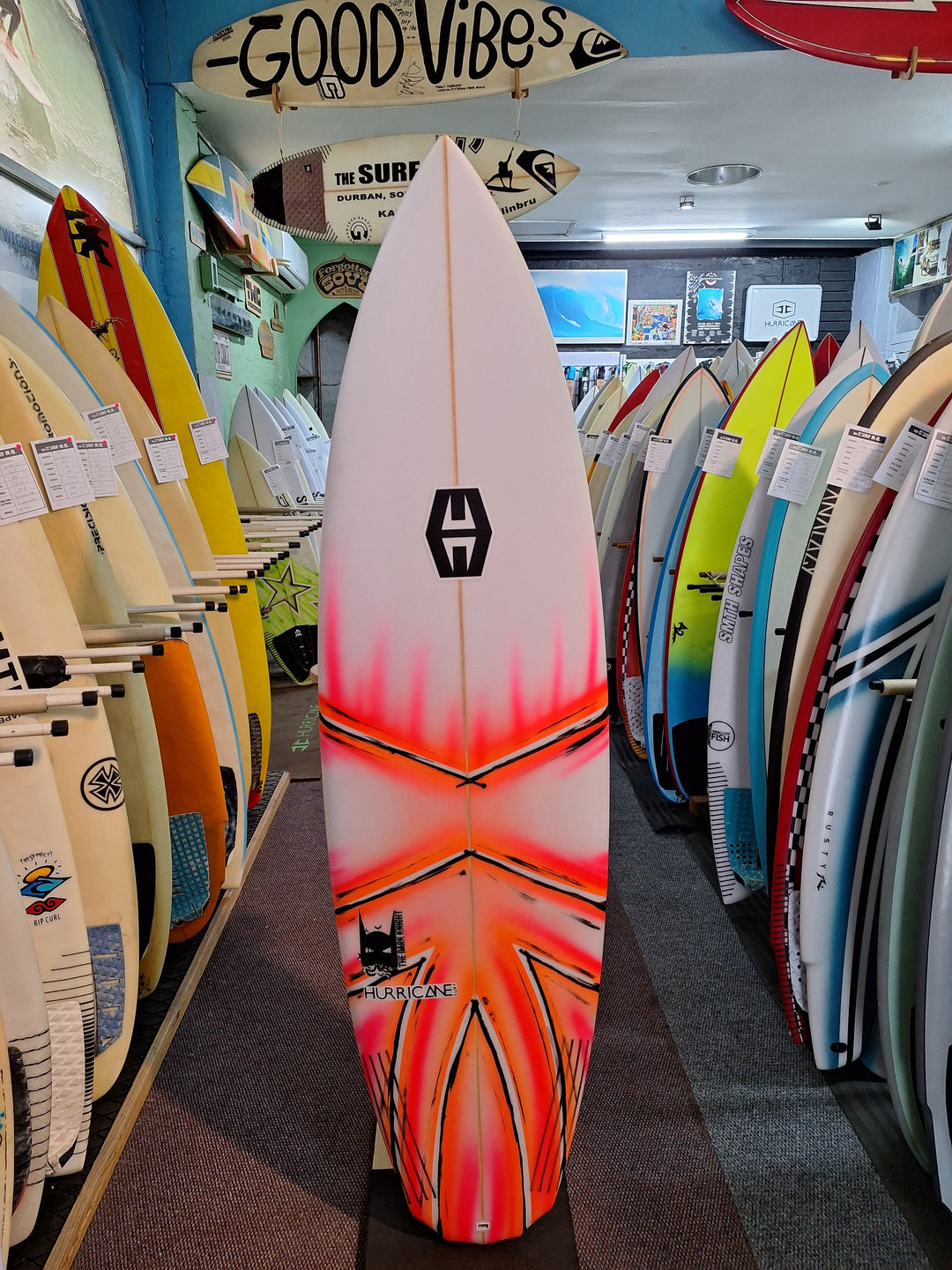 HURRICANE PU DARK NIGHT 6'0 x 19 3/8 x 2 1/2 = 31L