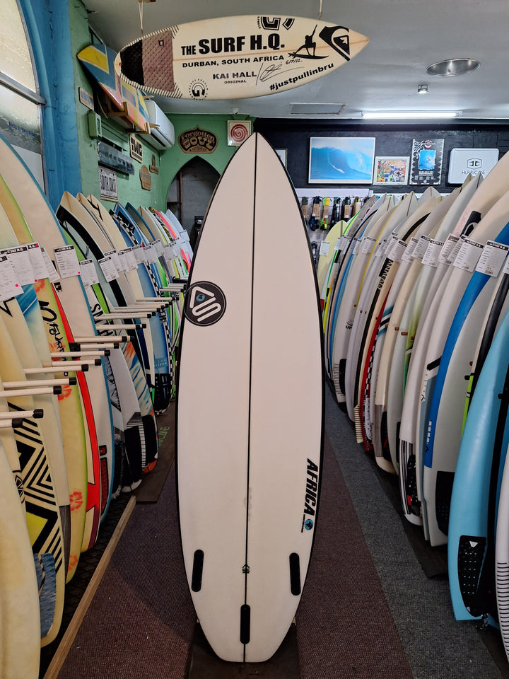 AFRICA SURF PU FIFTY FIFTY 6'0 x 19 1/2 x 2 9/16 = 32L
