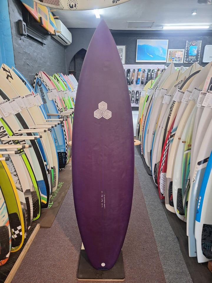 CHANNEL ISLANDS PU M FEB SHORTY 6'2 x 19 1/2" x 2 5/8" = 32.7L