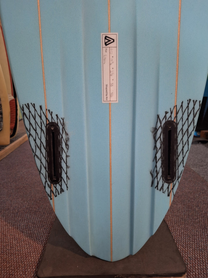 ANALOGY PU CHANNEL BOTTOM 6'0 x 19 3/16" x 2 5/8" = 33L