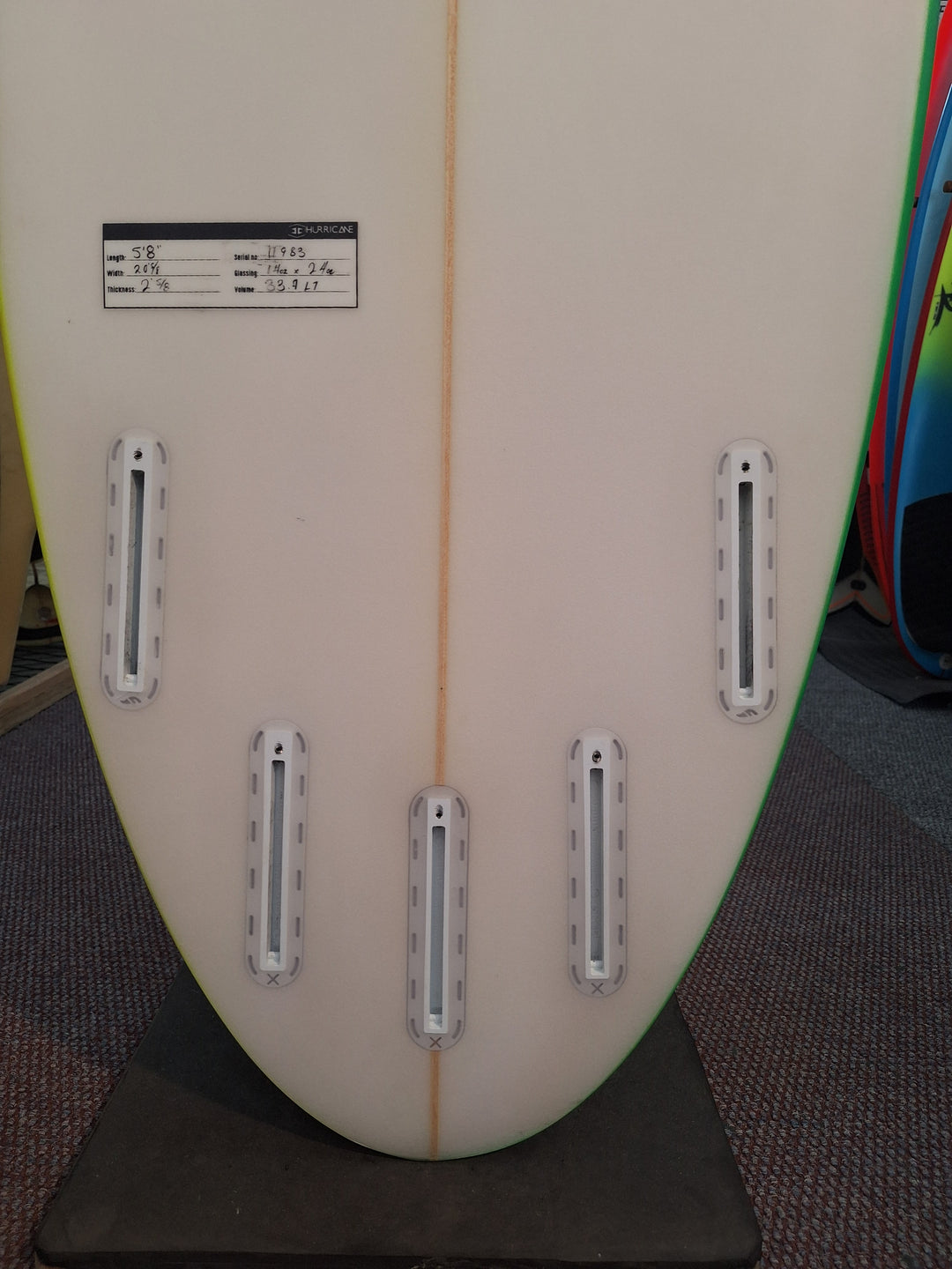 Hurricane Pu Pacman 5'8 x 20 5/8 x 2 5/8 =33.7L