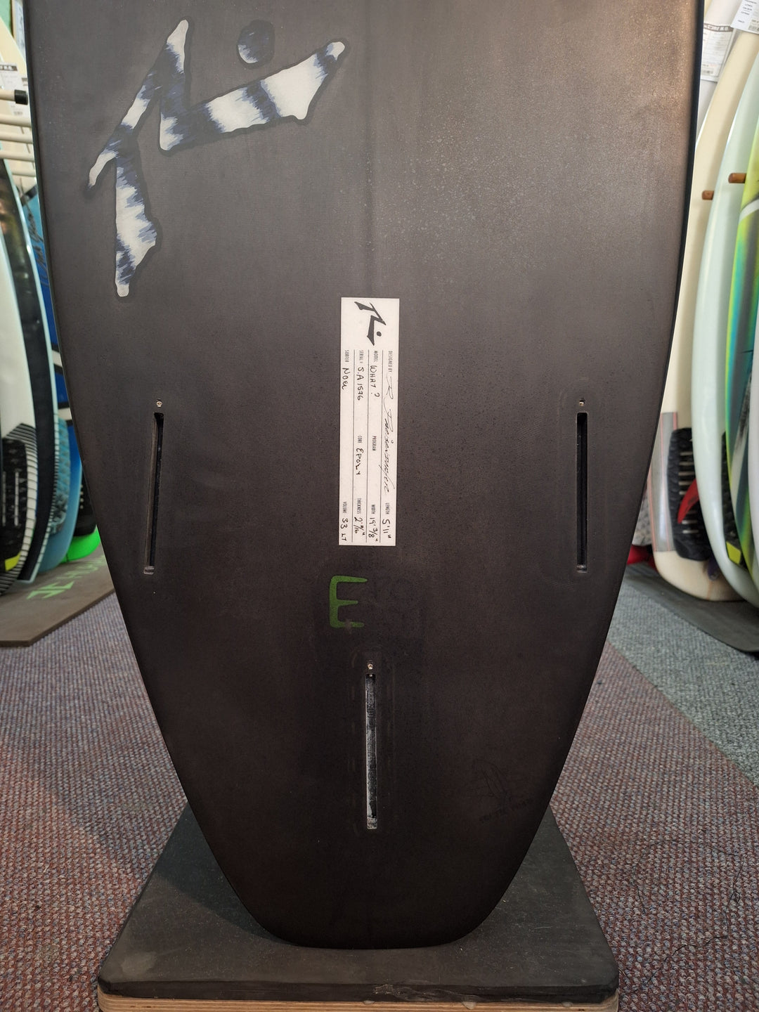 RUSTY EPOLY WHAT? 5'11 x 19 3/8" X 2 11/16" = 33L