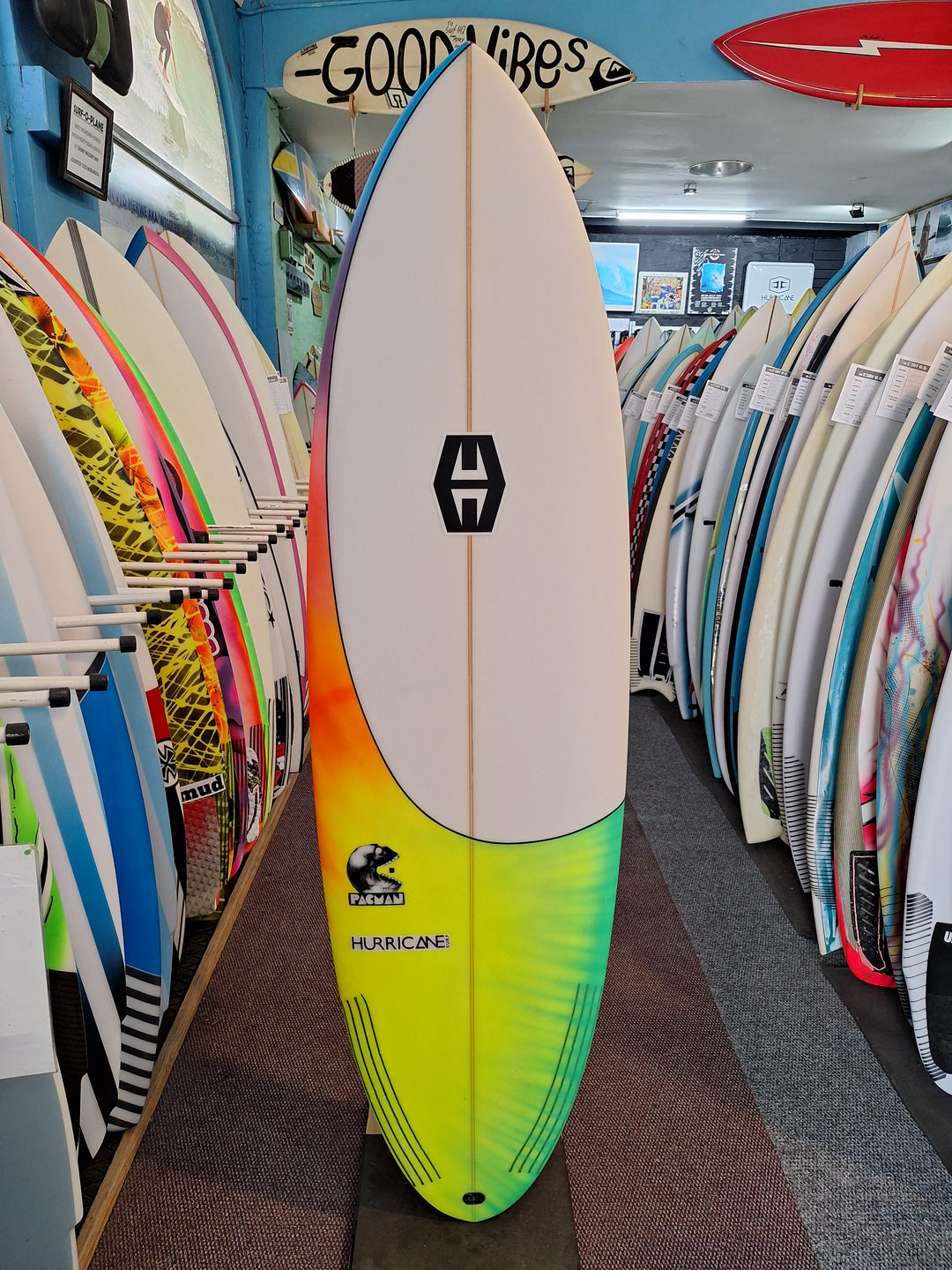 HURRICANE PU PACMAN 6'0 X 20 7/8" X 2 3/4' = 38.2L