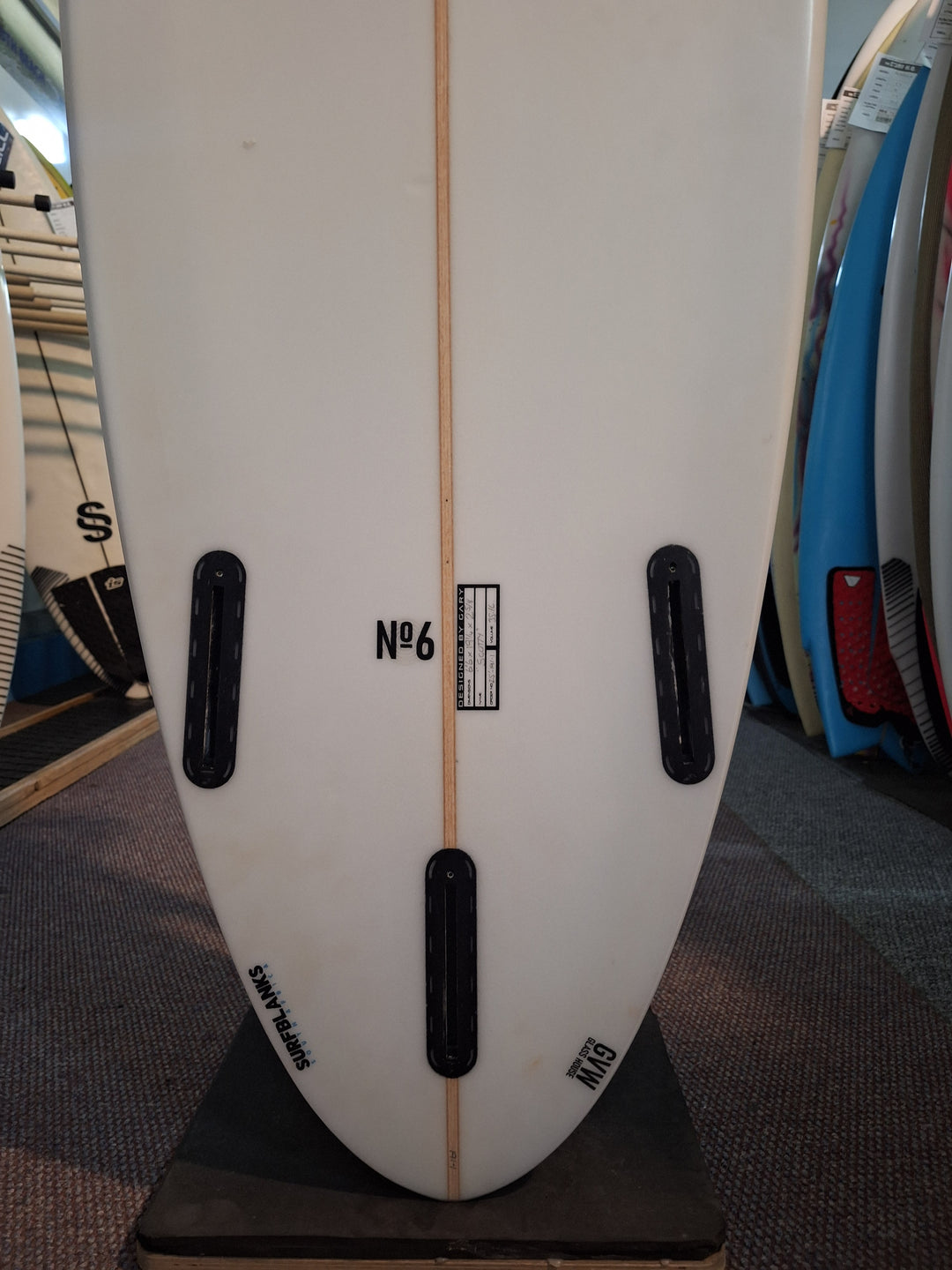GVW SHAPES PU NO.6 6'6 X 19 1/4\" X 2 5/8\" = 35.16L