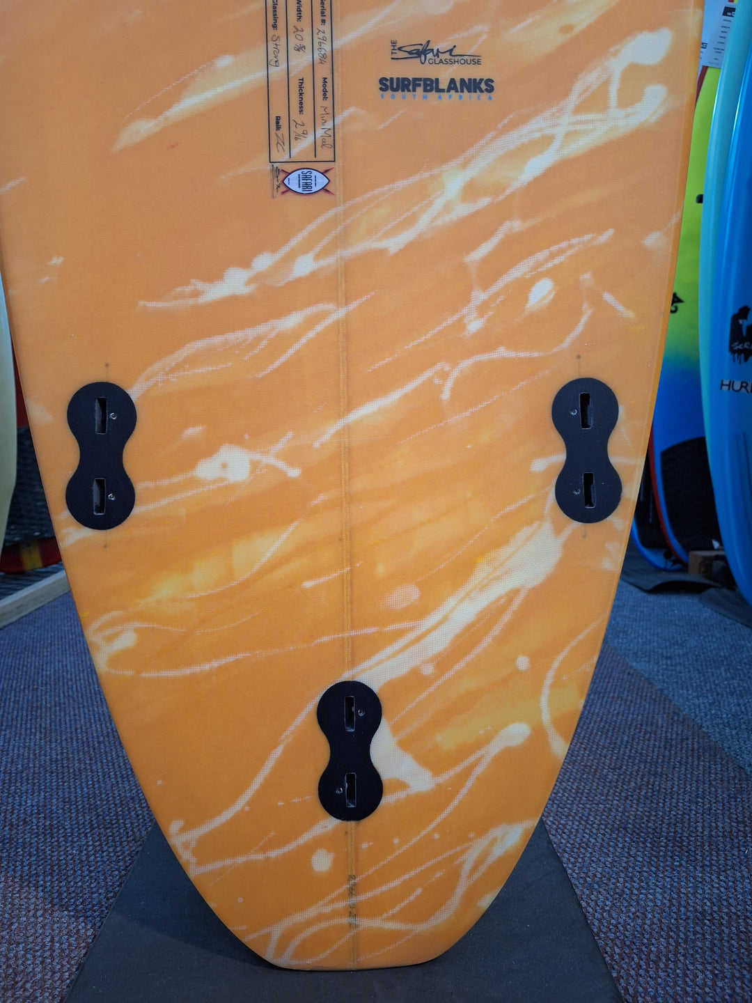 African Sun PU Minimal 7'2 x 20 3/8" x 2 9/16" = 42L