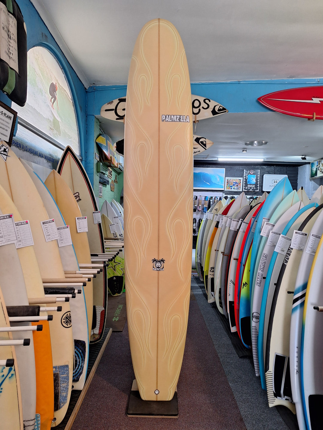 PALMZILLA PU FLAMING CAPPUCINO 9'11 X 23" X 3 1/4" = 85L
