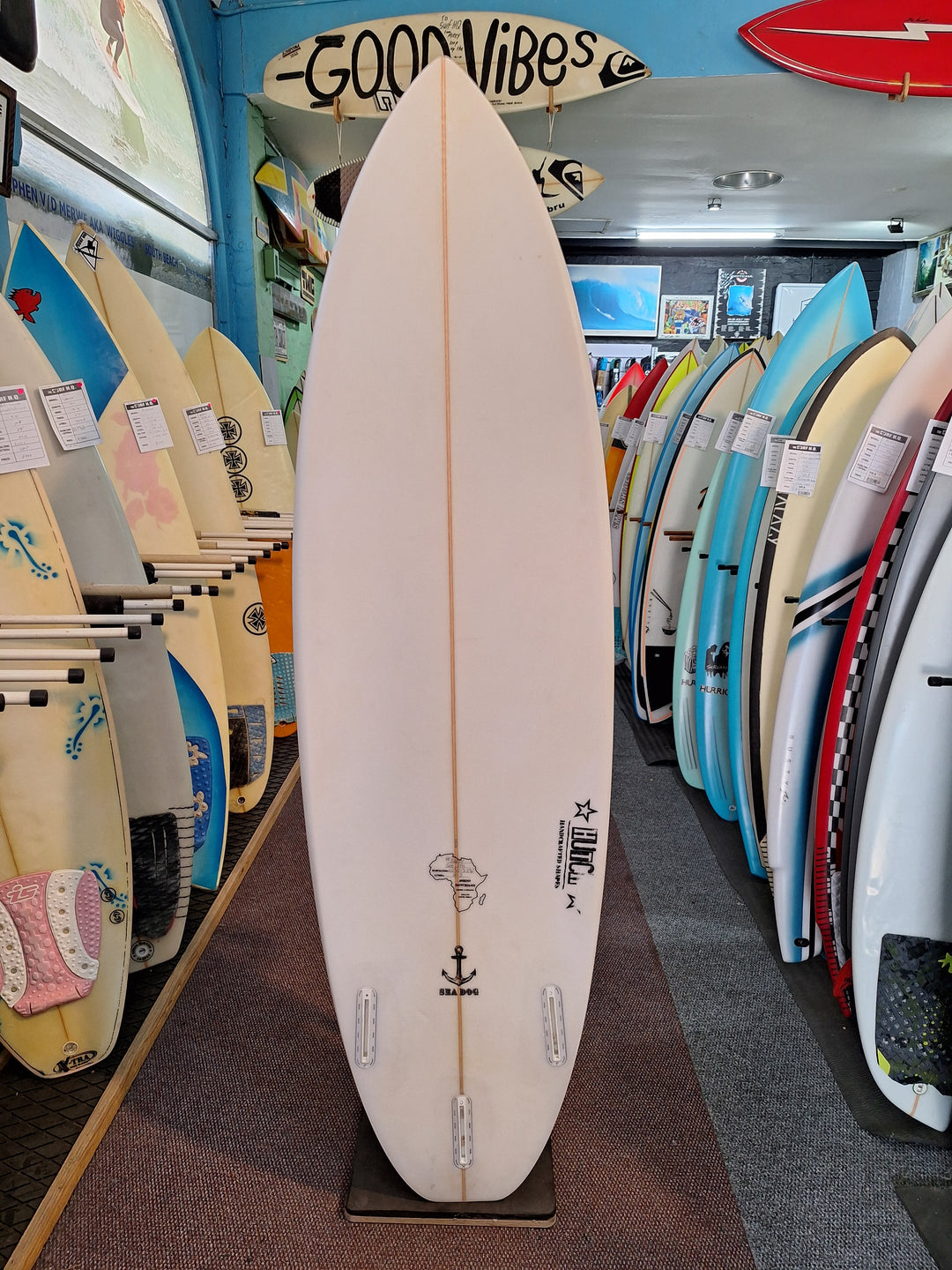 HUTCH PU SEA DOG 6'6" x 21" x 2¾ = 41.3L