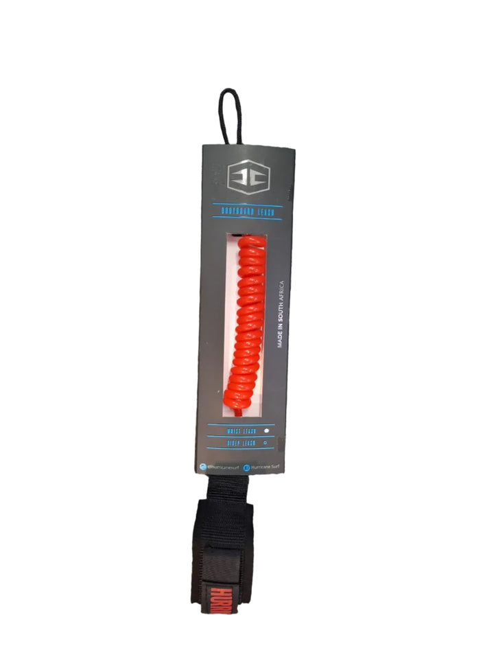 6mm Coiled Wrist Small Leash No Lug & Screw