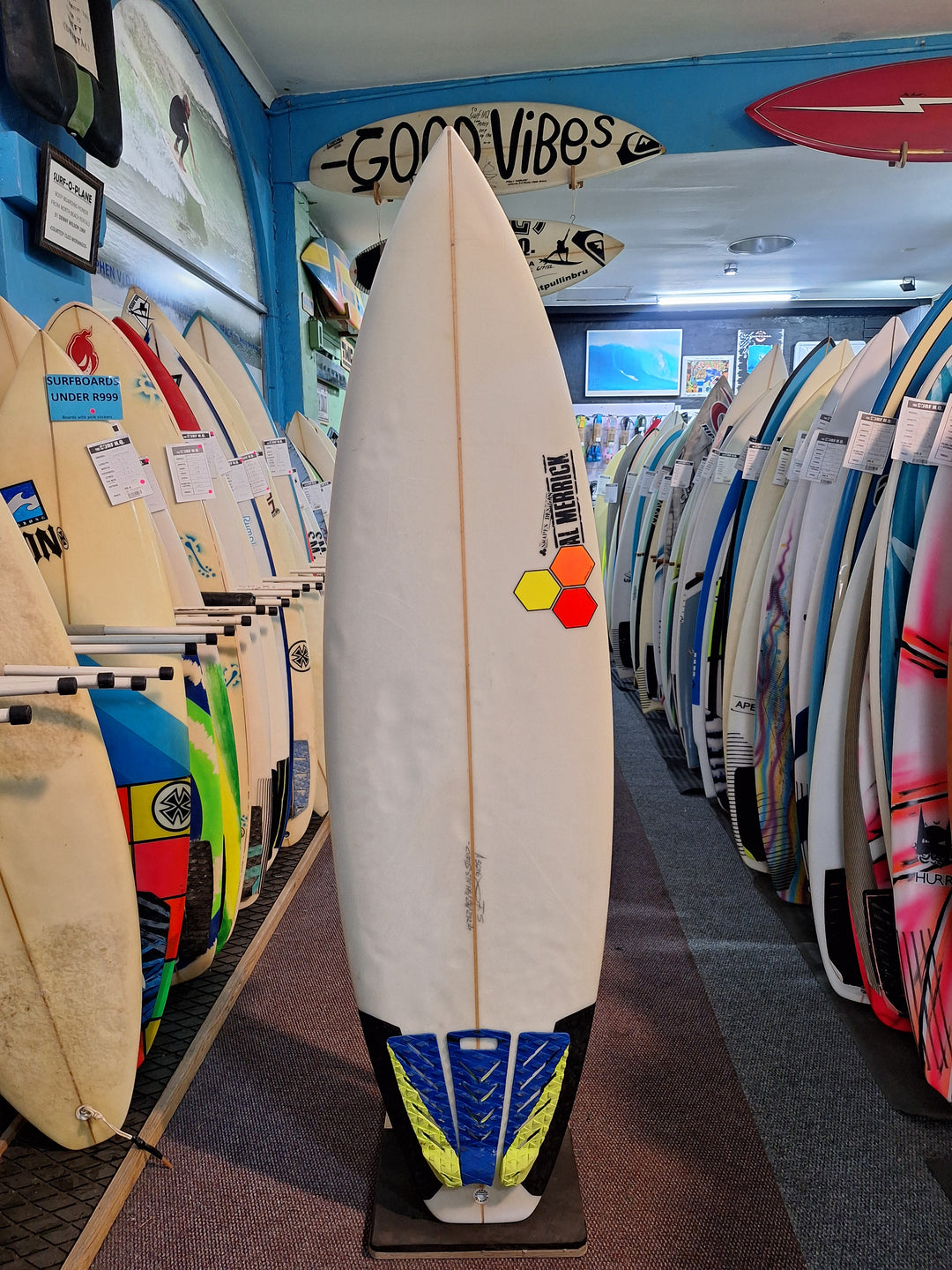 AL MERRICK PU FRED STUBBLE 5'11 X 19 1/2" X 2 3/6" = 29.2L