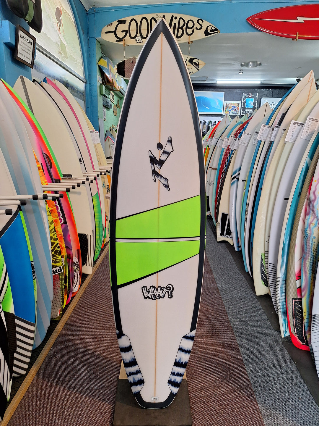 RUSTY PU WHAT 5'10 X 18.87" X 2.36" = 29.5L