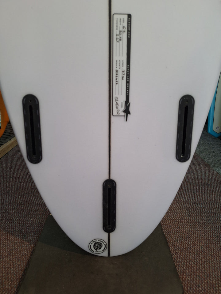 ELS PU GLADIATOR 6'2 X 20.78" X 2.67" = 37.50L