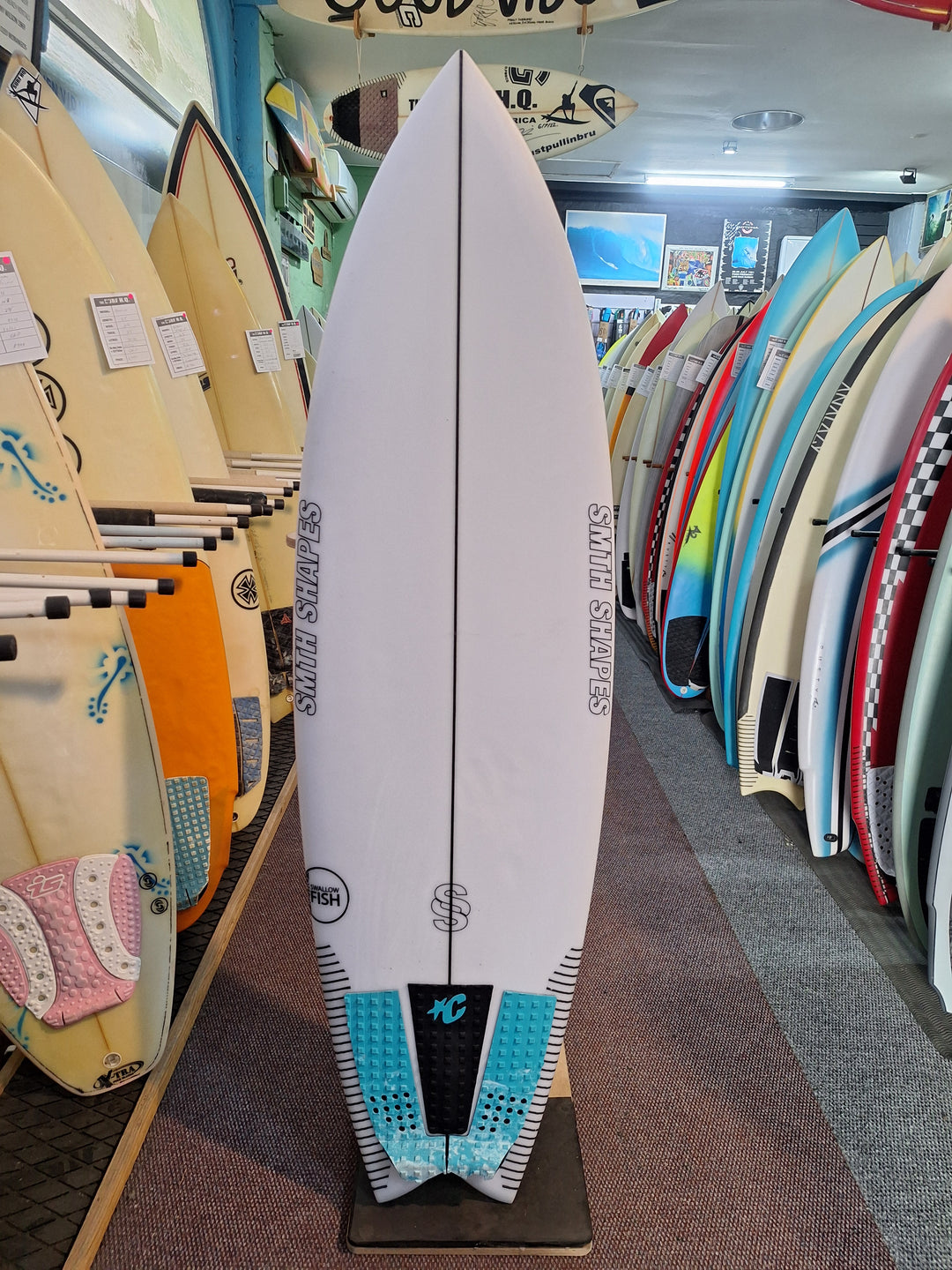 SMTH SHAPES PU RETRO FISH 5'6 X 19 1/4" X 2 7/16" = 28L