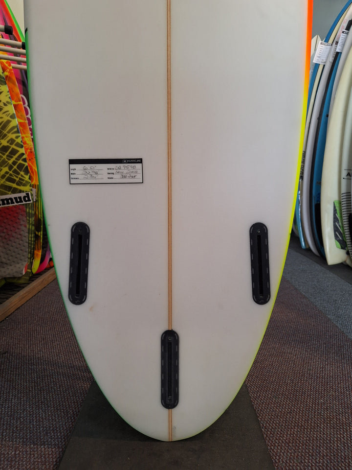 HURRICANE PU PACMAN 6'0 X 20 7/8" X 2 3/4' = 38.2L