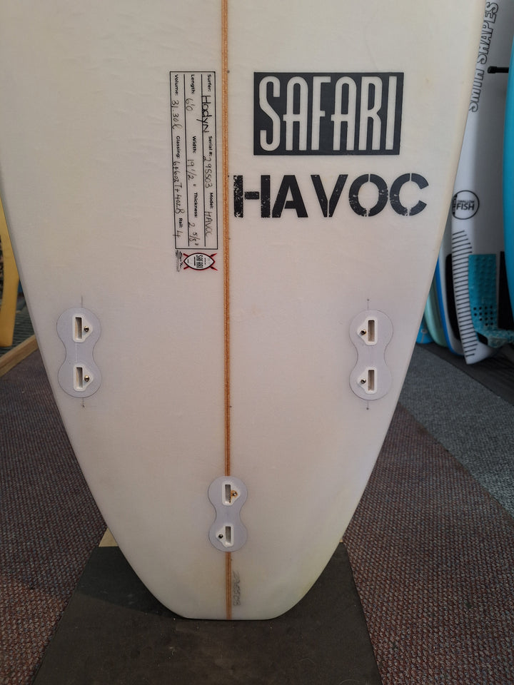 SPIDER PU HAVOC 6'0 x 19 1/2" x 2 5/8" = 31.30
