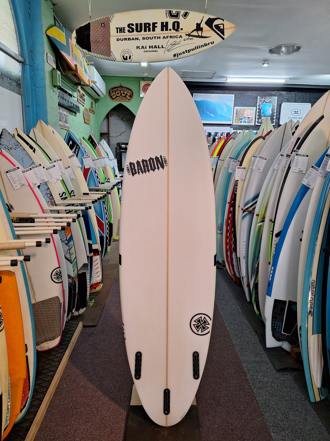 BARON PU LIP HUNTER 6'2 X 19 1/8" X 2 1/2' = 31.3L