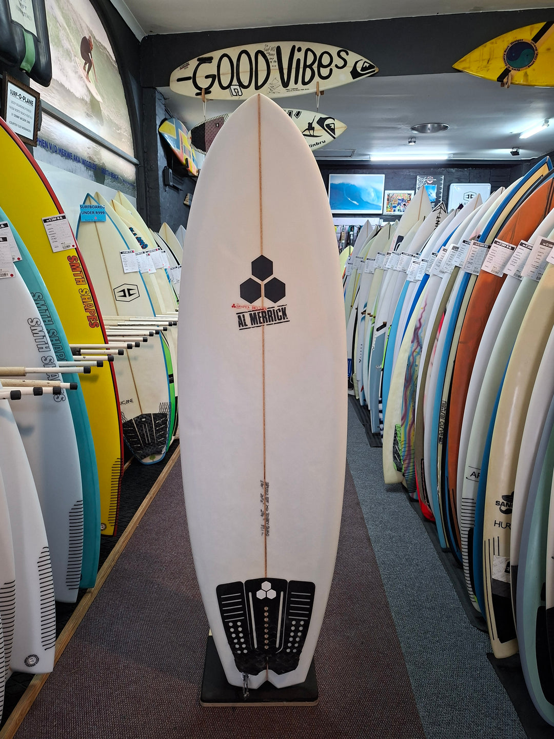 AL MERRICK PU BOBBY QUAD 5'10 x 20 1/2" x 2 3/4" = 37.1L