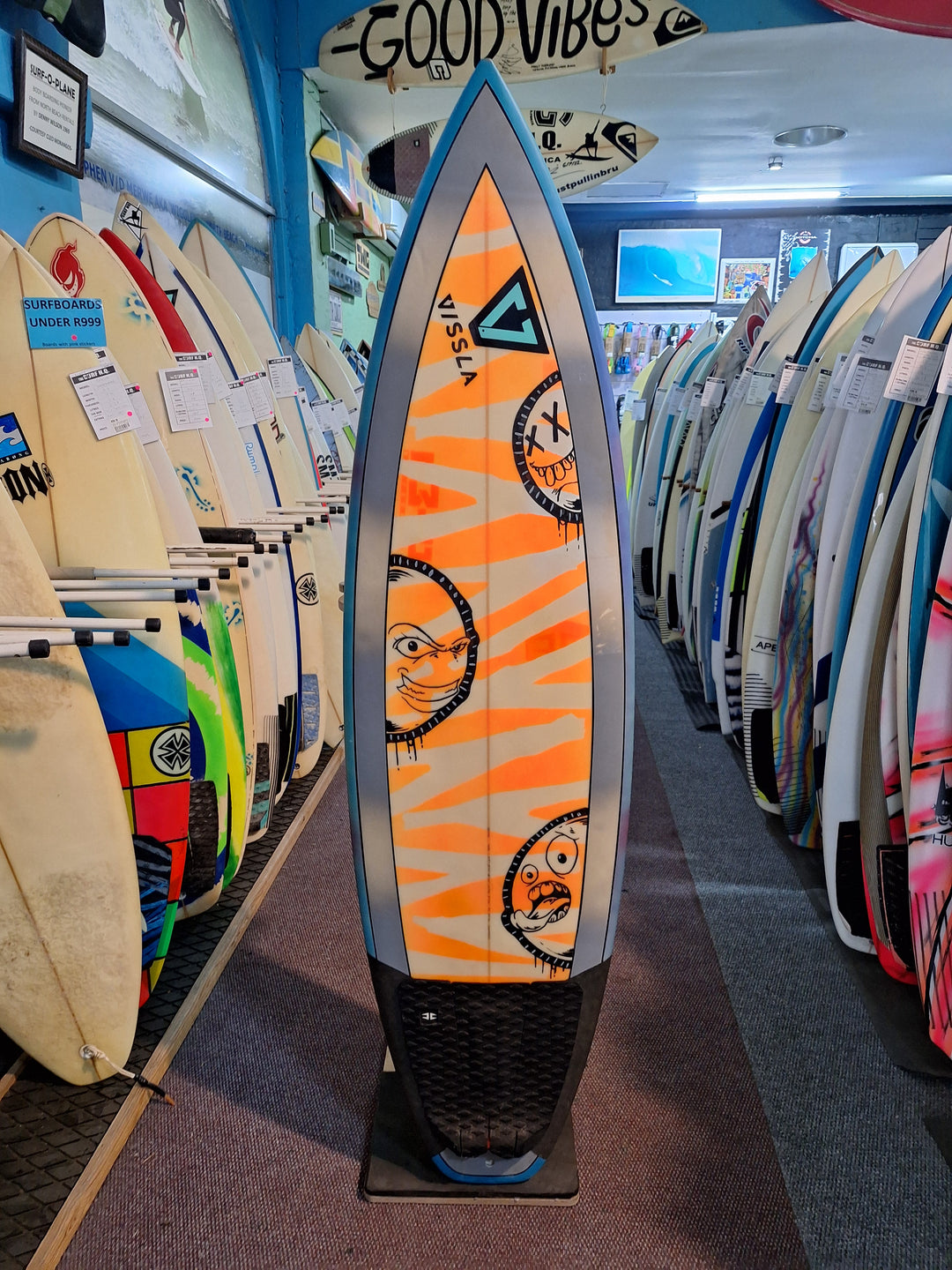 AL MERRICK PU FRED RUBBLE 5'9 X 18 3/4" X 2 5/16" = 25.8L