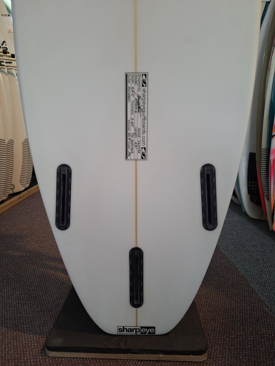 SHARPEYE PU DISCO 2 6'0 x 20.5" x 2.65" = 33.8L