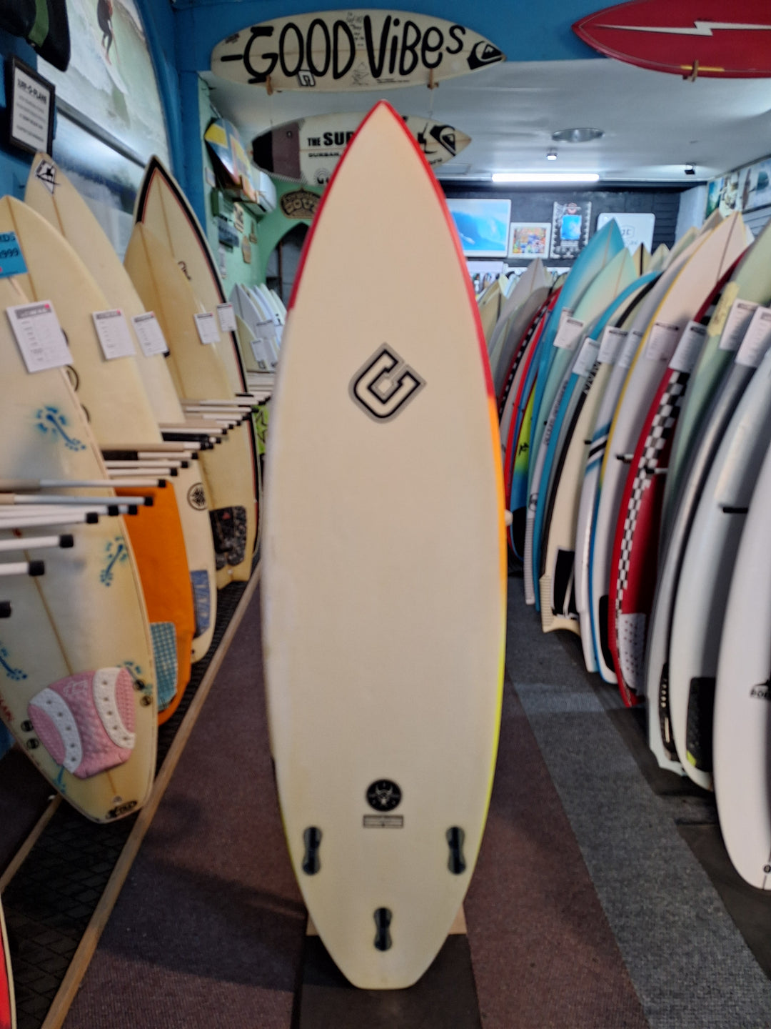 CLAYTON PU SICKNESS 5'11 X 18 3/4" X 2 3/8" = 27.5L